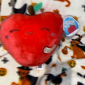 Squishmallow RESSIE the APPLE with Worm